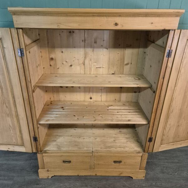 Wardrobe Jugendstil 1900 Pine - Image 7