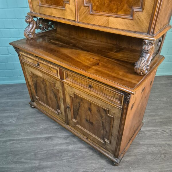 Cabinet Gründerzeit 1880 Walnut - Image 9