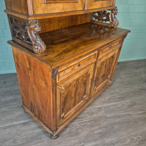 Cabinet Gründerzeit 1880 Walnut - Image 8