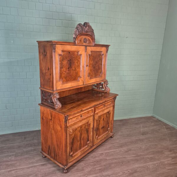 Cabinet Gründerzeit 1880 Walnut