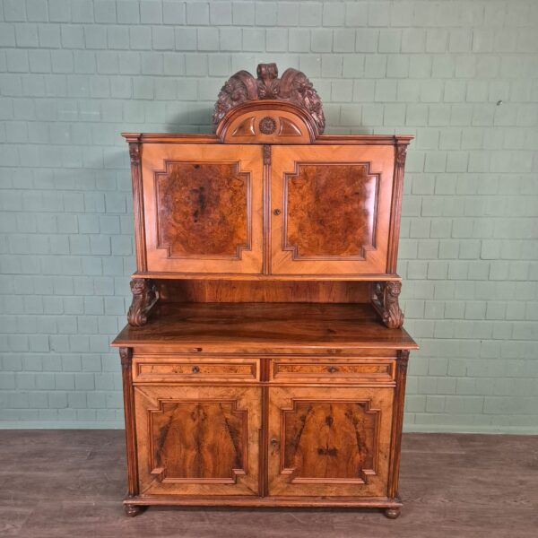 Cabinet Gründerzeit 1880 Walnut - Image 2