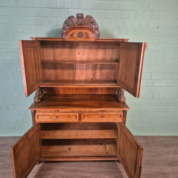 Cabinet Gründerzeit 1880 Walnut - Image 11