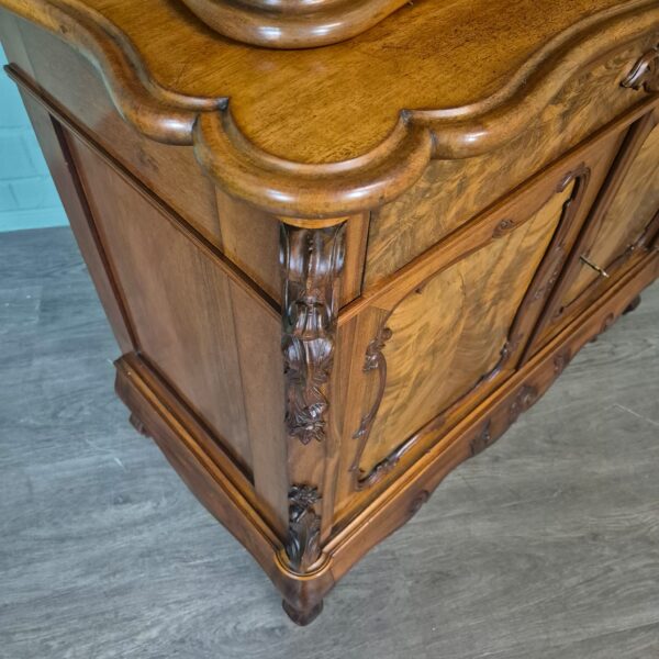 Display Cabinet Louis Philippe 1880 Mahogany - Image 6