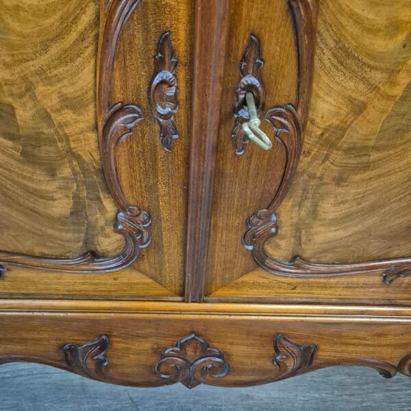 Display Cabinet Louis Philippe 1880 Mahogany - Image 7