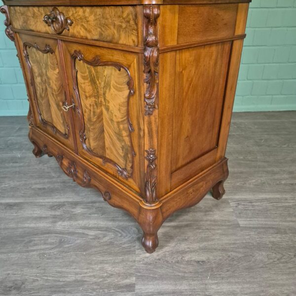 Display Cabinet Louis Philippe 1880 Mahogany - Image 11