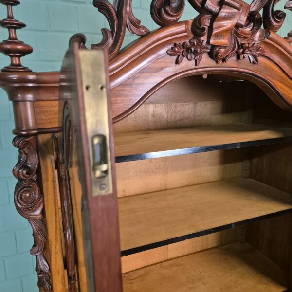 Display Cabinet Louis Philippe 1880 Mahogany - Image 19