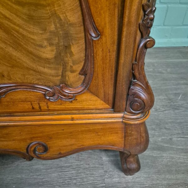 Display Cabinet Louis Philippe 1880 Mahogany - Image 8