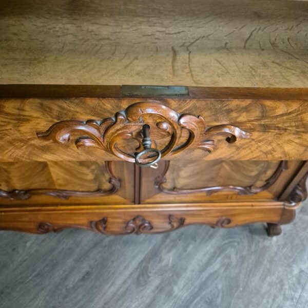 Display Cabinet Louis Philippe 1880 Mahogany - Image 24