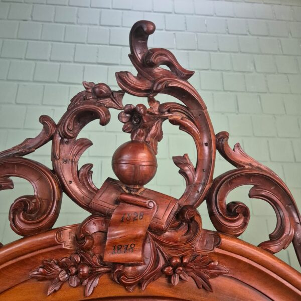 Display Cabinet Louis Philippe 1880 Mahogany - Image 14