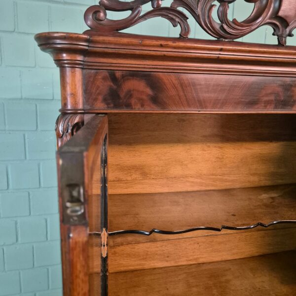 Display Cabinet Louis Philippe 1870 Mahogany - Image 11