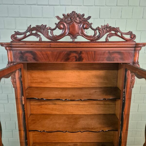 Display Cabinet Louis Philippe 1870 Mahogany - Image 10