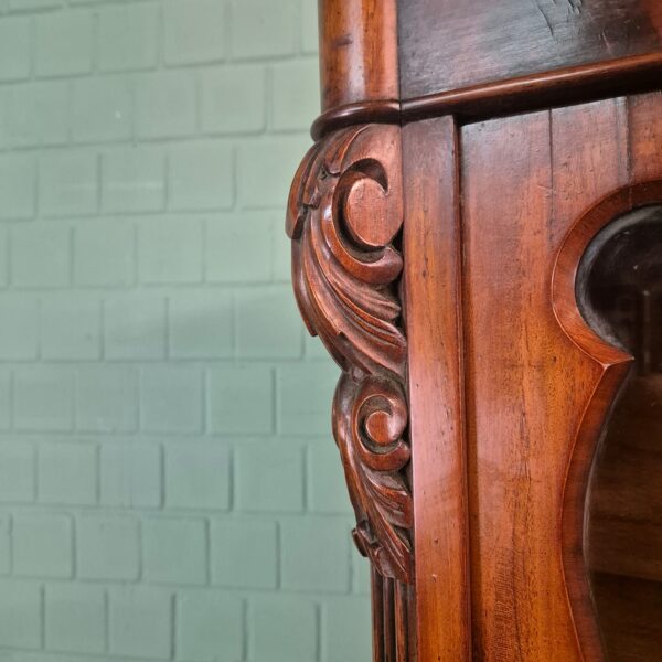 Display Cabinet Louis Philippe 1870 Mahogany - Image 7