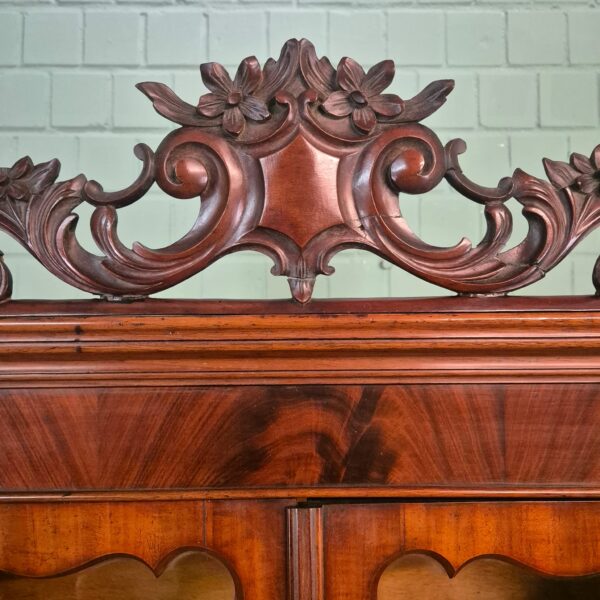 Display Cabinet Louis Philippe 1870 Mahogany - Image 8