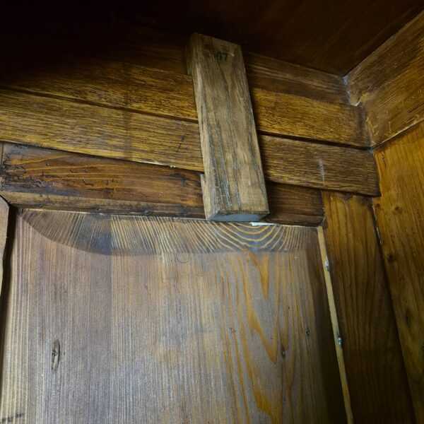 Wardrobe Biedermeier 1825 Cherry Wood - Image 13