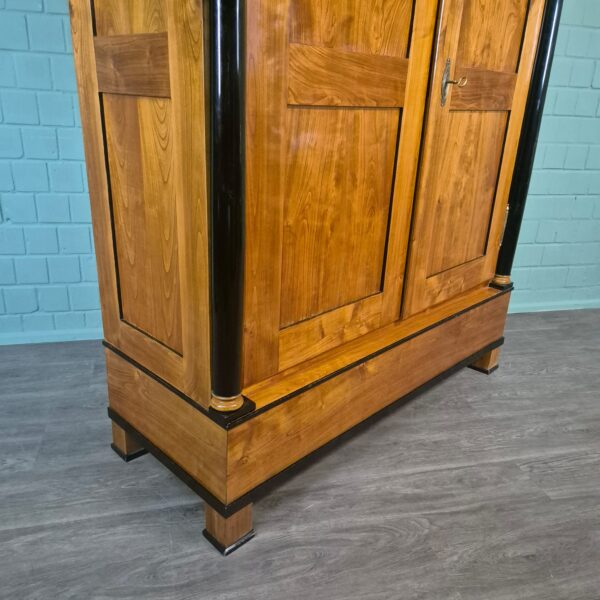 Wardrobe Biedermeier 1825 Cherry Wood - Image 5