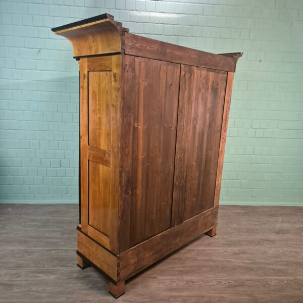 Wardrobe Biedermeier 1825 Cherry Wood - Image 14