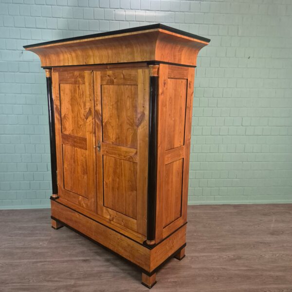 Wardrobe Biedermeier 1825 Cherry Wood - Image 3