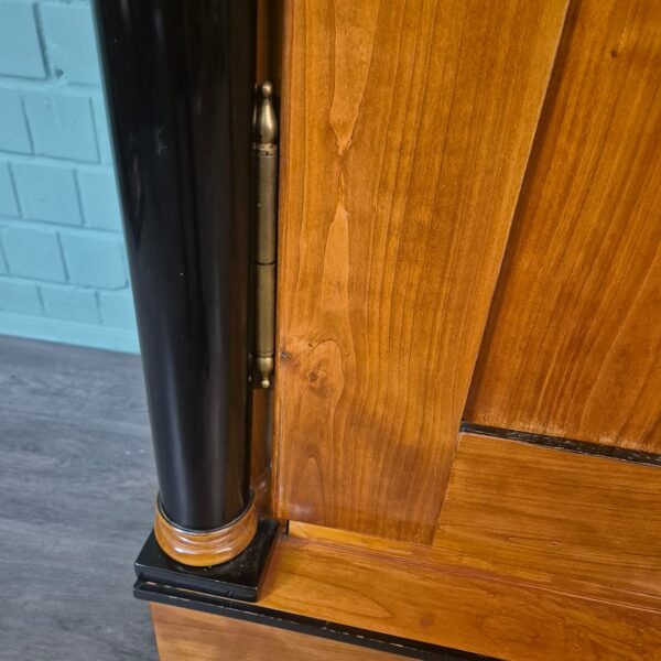Wardrobe Biedermeier 1825 Cherry Wood - Image 6