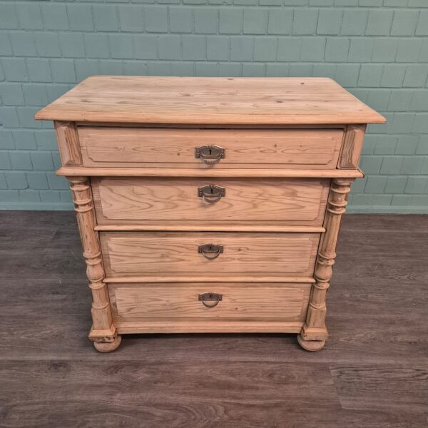 Chest of Drawers Gründerzeit 1880 Pine - Image 2