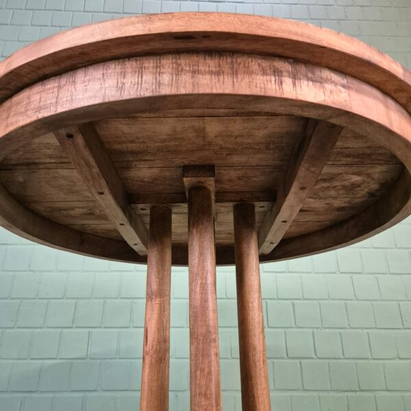 Mango Wood Bar Table, Ø 1.00 m - Image 8