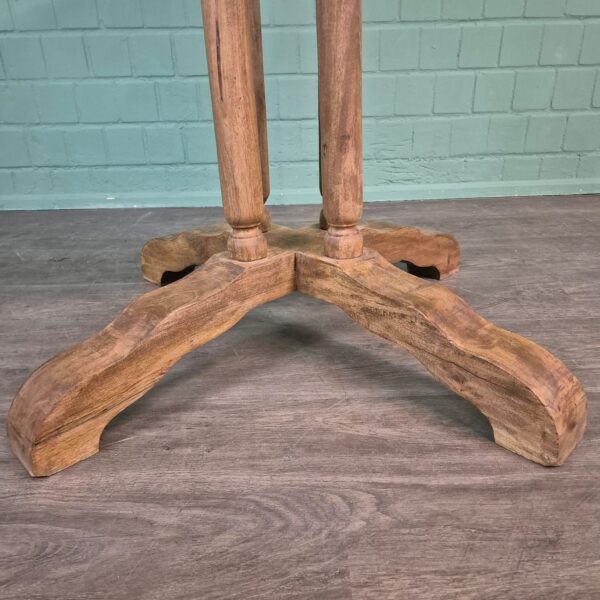Mango Wood Bar Table, Ø 1.00 m - Image 9