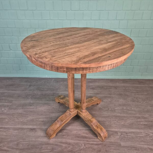 Mango Wood Bar Table, Ø 1.00 m - Image 3