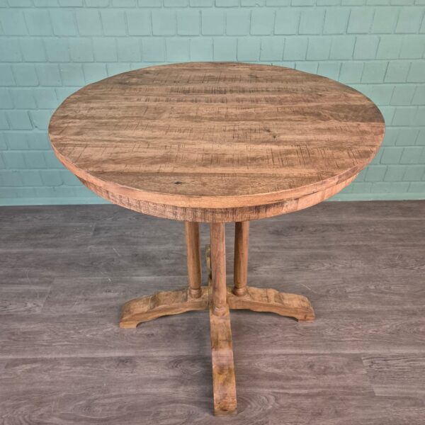 Mango Wood Bar Table, Ø 1.00 m - Image 6