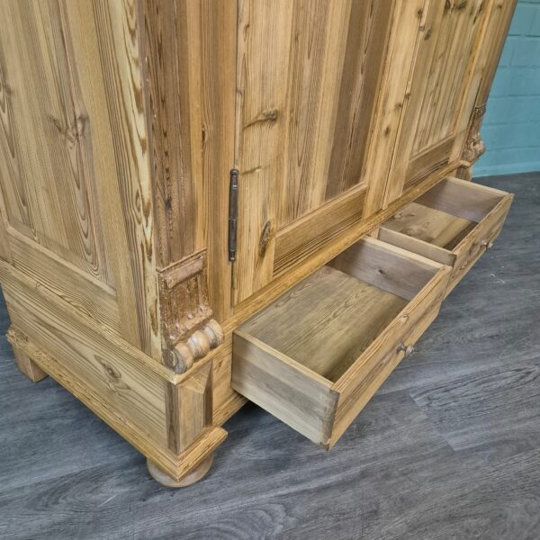Wardrobe Gründerzeit 1880 Pine - Image 17