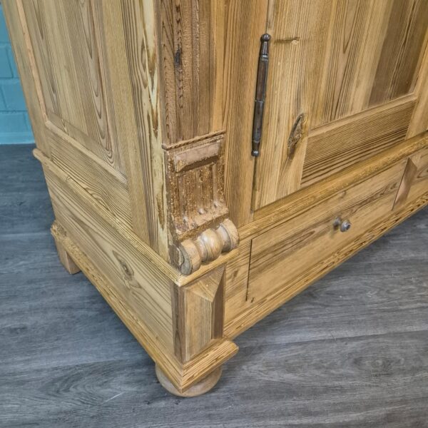 Wardrobe Gründerzeit 1880 Pine - Image 5