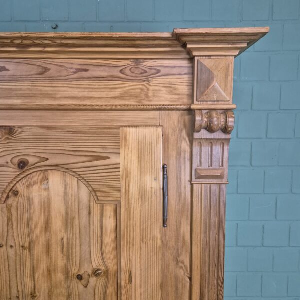 Wardrobe Gründerzeit 1880 Pine - Image 9