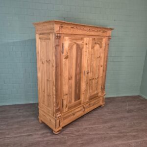 Wardrobe Gründerzeit 1880 Pine