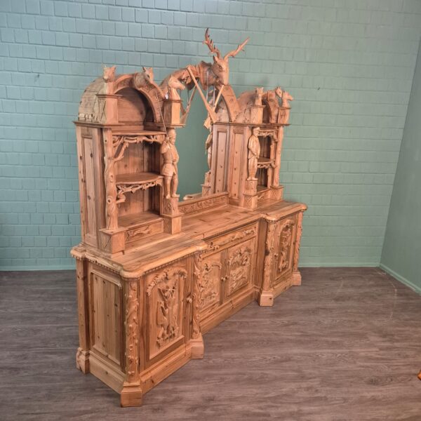 Cabinet Jugendstil 1920 Pine