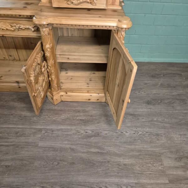 Cabinet Jugendstil 1920 Pine - Image 24
