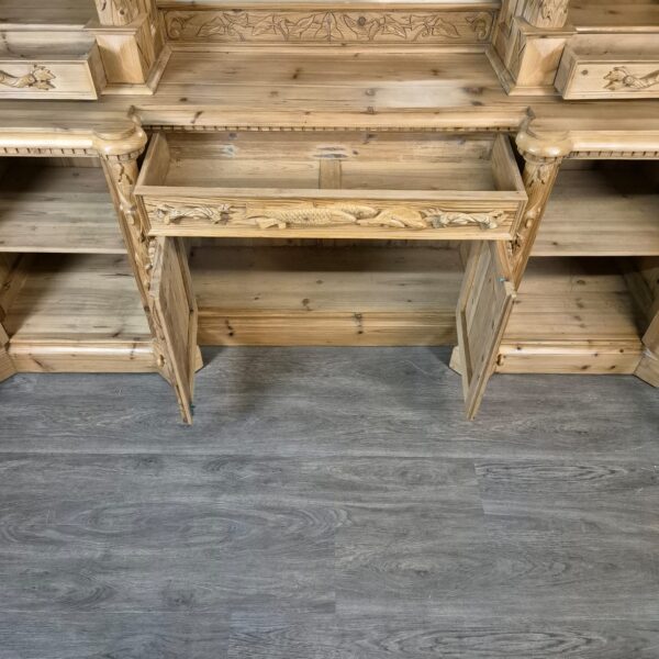 Cabinet Jugendstil 1920 Pine - Image 23