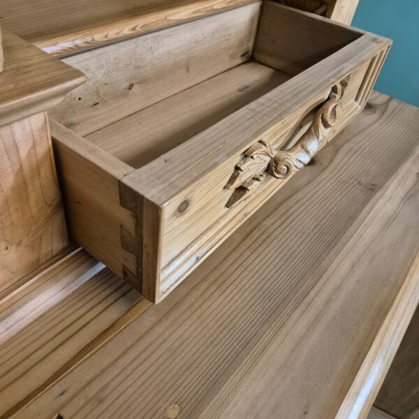 Cabinet Jugendstil 1920 Pine - Image 19