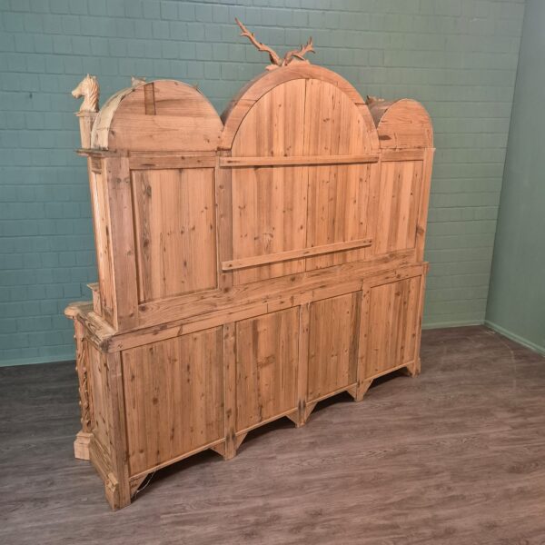 Cabinet Jugendstil 1920 Pine - Image 26
