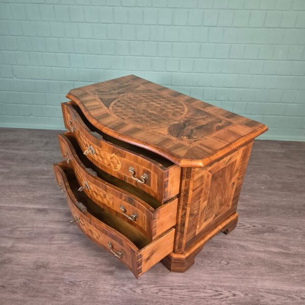 Braunschweiger Baroque Chest of Drawers 1755 Walnut - Image 12