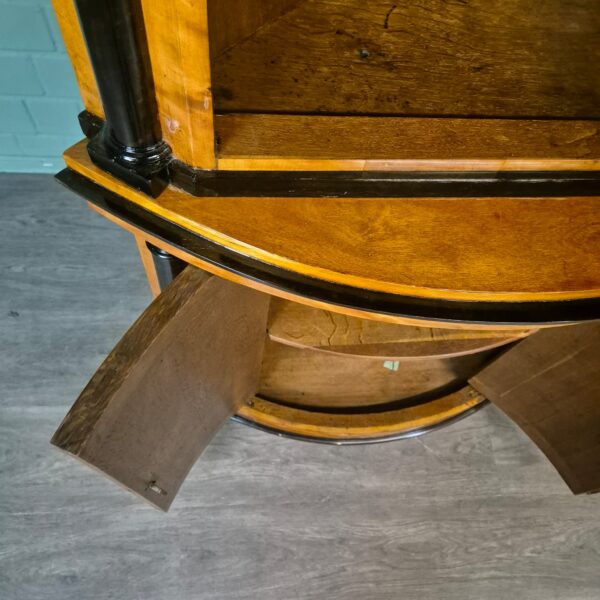 Corner Cabinet Biedermeier 1810 Birch Wood - Image 15
