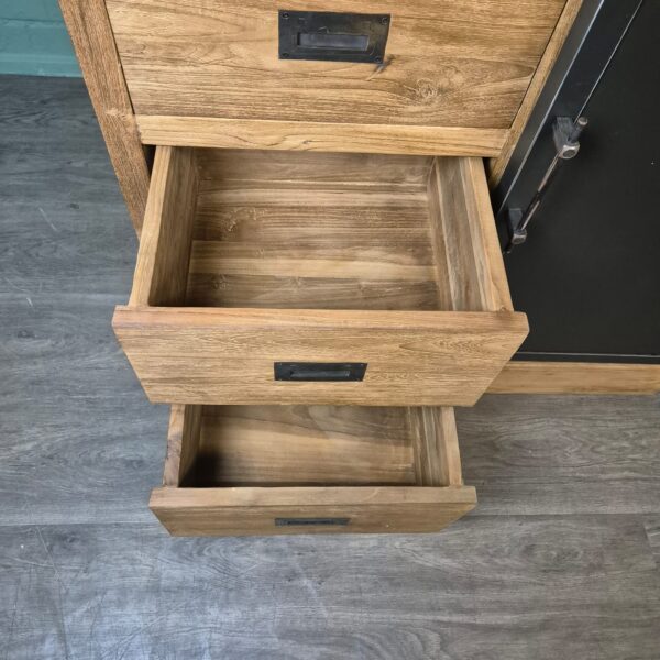 Chest of Drawers Teak 1,01 m - Image 11