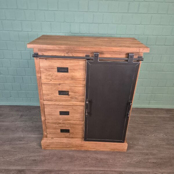 Chest of Drawers Teak 1,01 m - Image 2