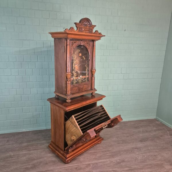 Music Box Adler Gründerzeit 1880 Walnut - Image 9