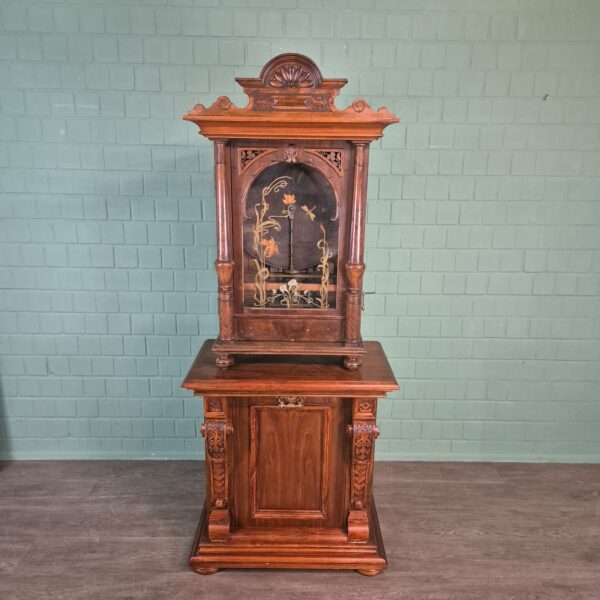 Music Box Adler Gründerzeit 1880 Walnut