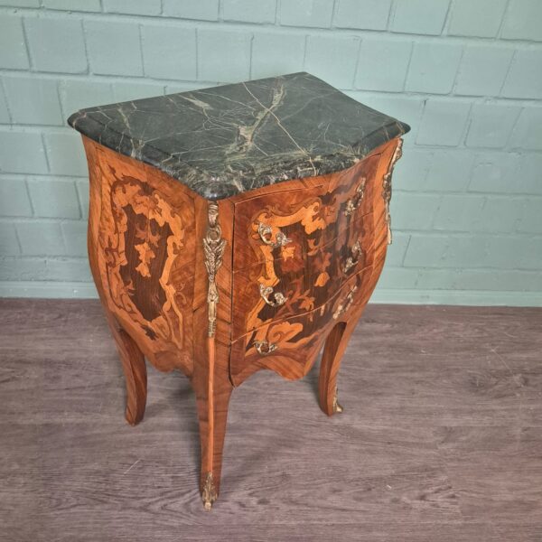 Set Bedside Tables Chest of Drawers Neo-baroque Walnut 0,50 m - Image 14