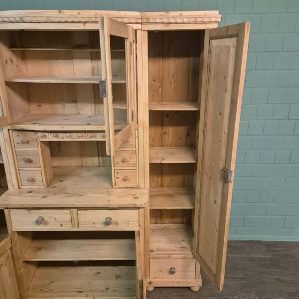 Kitchen Cabinet Jugendstil 1910 Pine - Image 11
