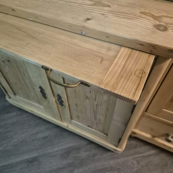 Kitchen Cabinet Jugendstil 1910 Pine - Image 6