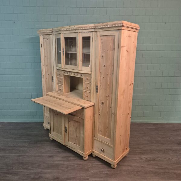 Kitchen Cabinet Jugendstil 1910 Pine - Image 4