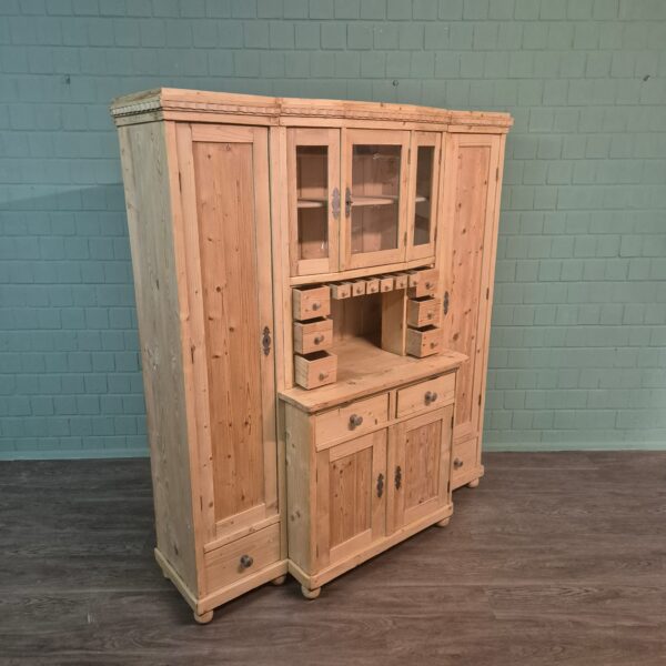 Kitchen Cabinet Jugendstil 1910 Pine - Image 3