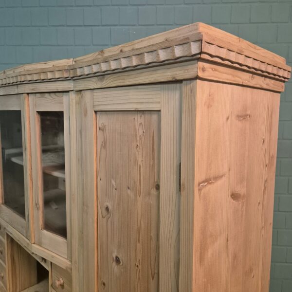 Kitchen Cabinet Jugendstil 1910 Pine - Image 5