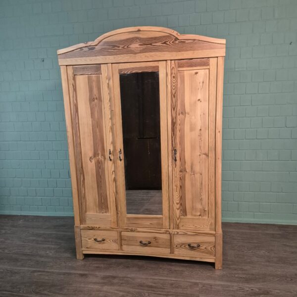 Wardrobe Jugendstil 1910 Pine - Image 2