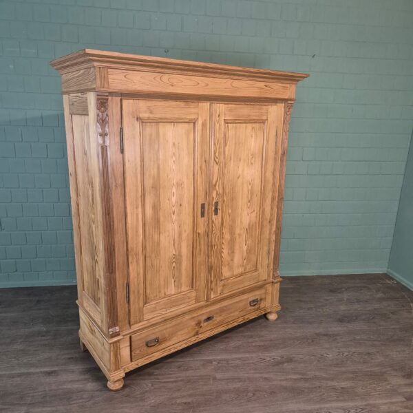 Wardrobe Gründerzeit 1880 Pine